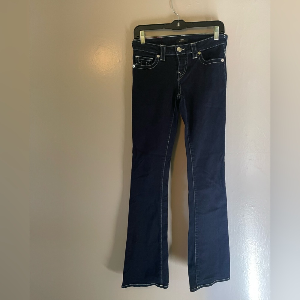 True Religion mid-rise bootcut Becca size 26